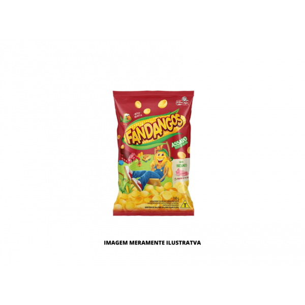 SALGADINHO - ELMA CHIPS - 160g FANDANGOS PRESUNTO
